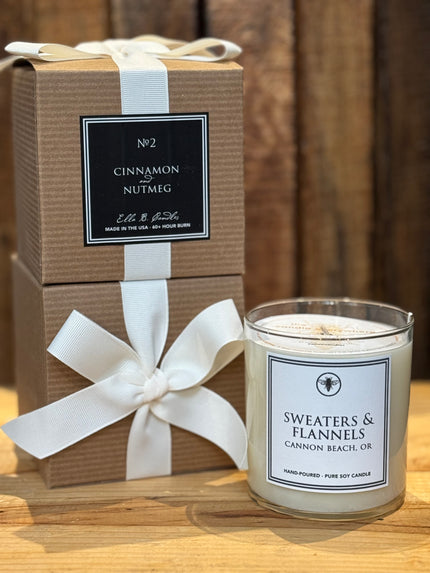 Sweaters & Flannels | NO 02 Cinnamon & Nutmeg Large Candle