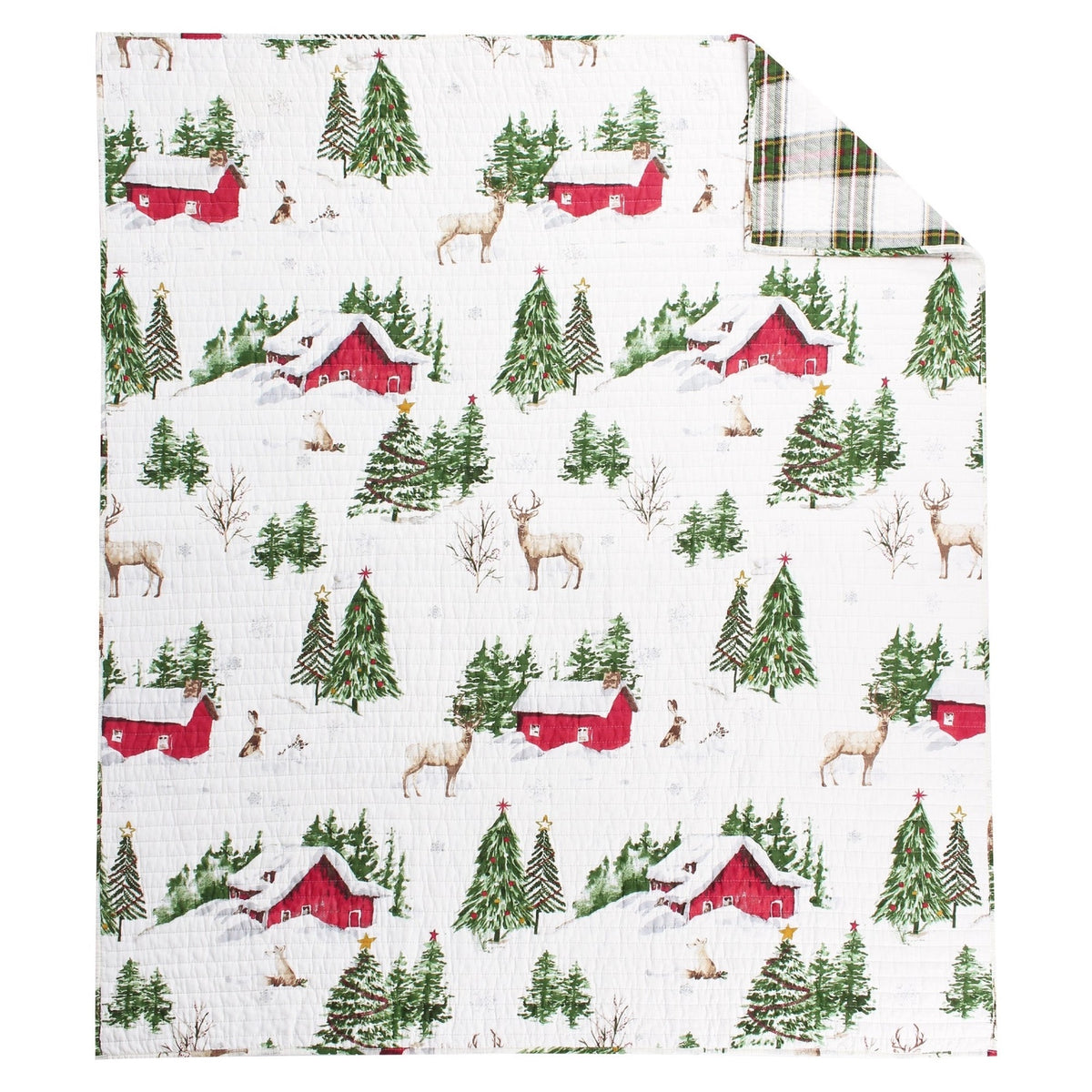 Tatum Pines Quilted Throw