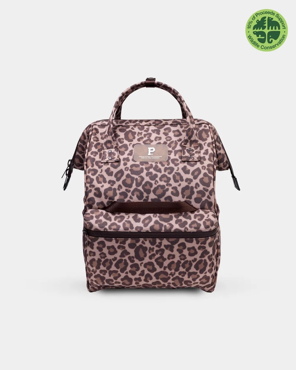 Cascade Backpack Standard Leopard-front