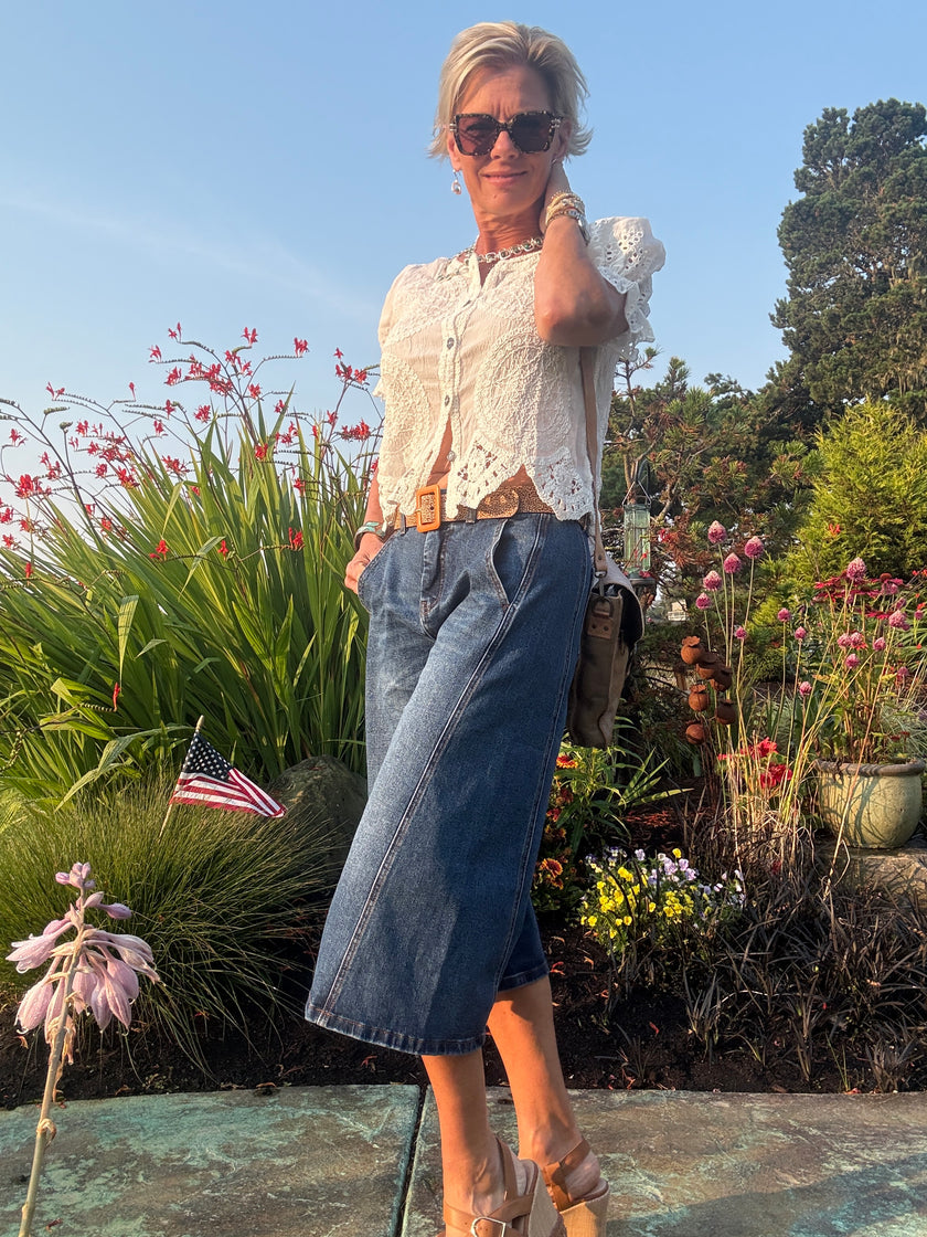 SIDE LINE BERMUDA BARREL SHORTS