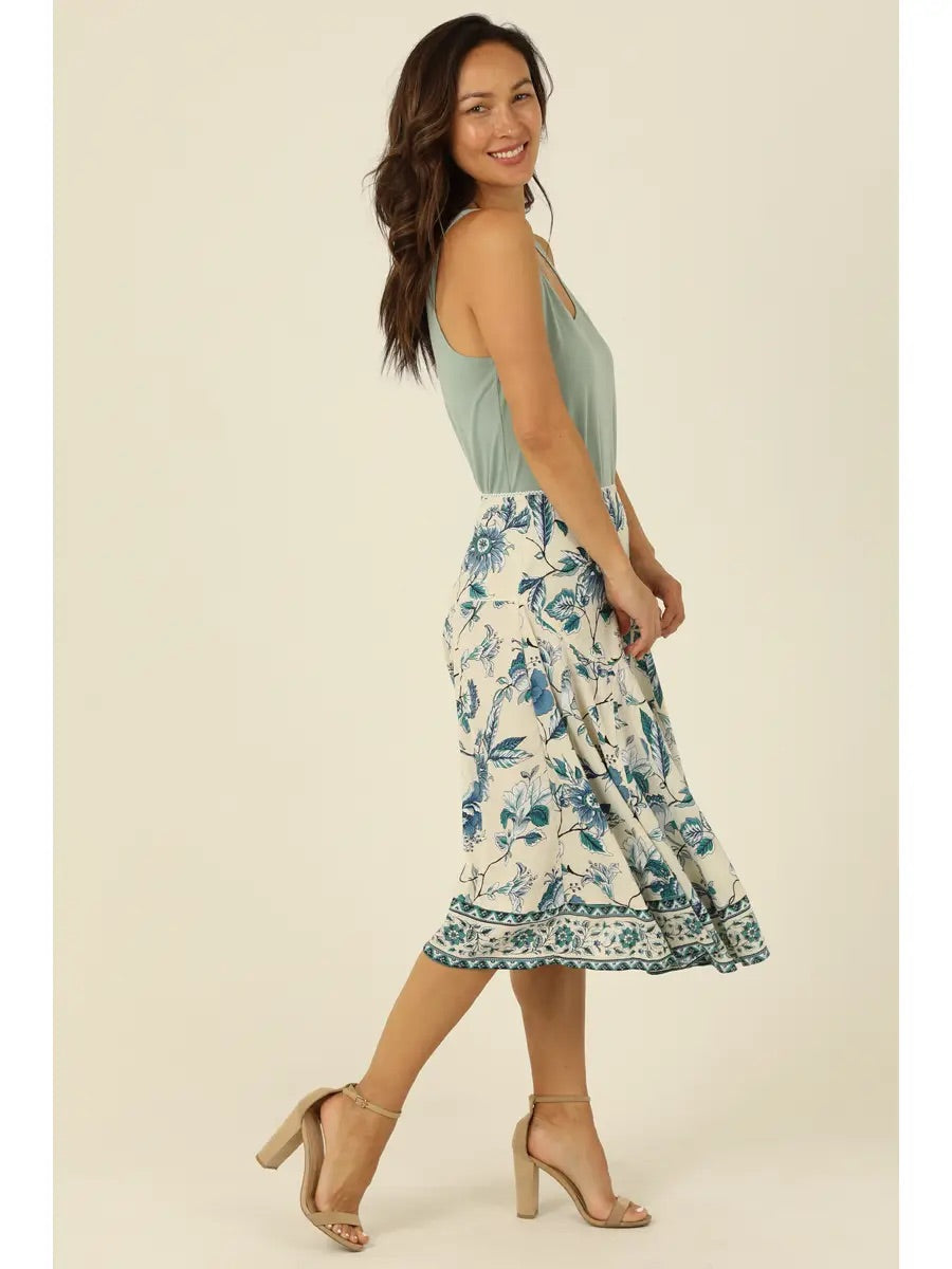 Elastic Waist Skirt