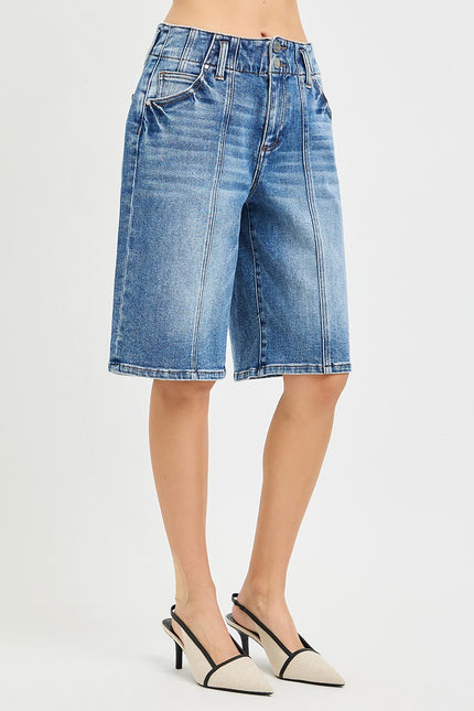  Kari Slouchy Bermuda Shorts front/side