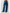 Drawstring Waist Bottom Fly Straight Jeans