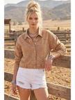 Melinda Studded Cropped Jacket