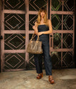Bed|Stu Rockaway Tote Taupe Oats Rustic