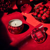 Cherry Gloss  MINI TIN CANDLE display
