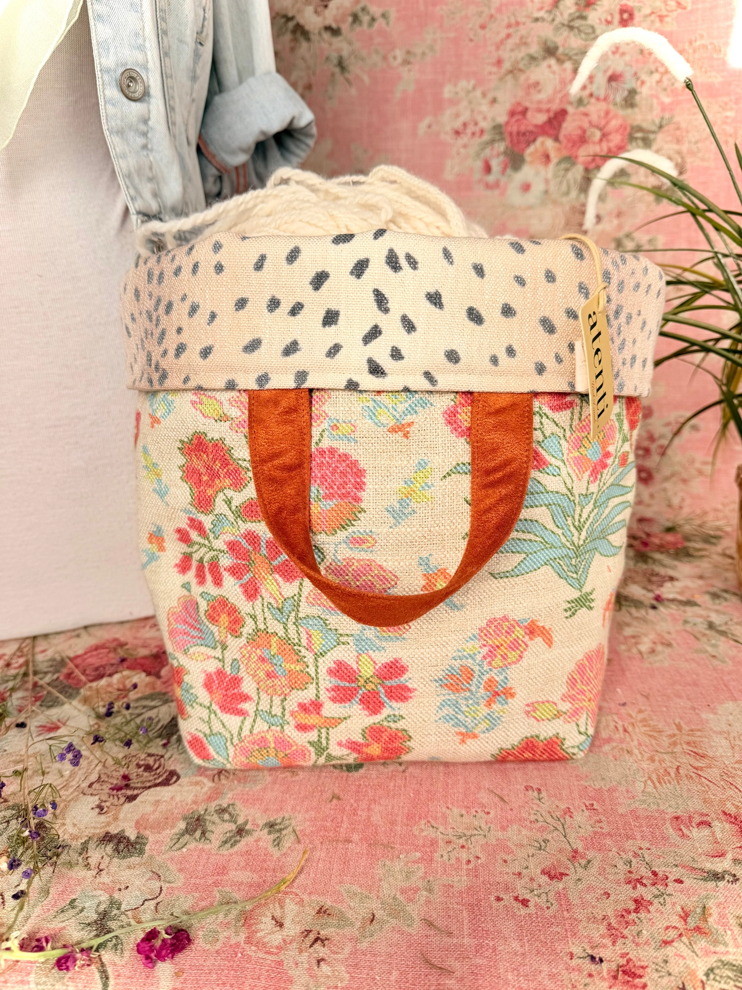 Hope Basket Bag folded