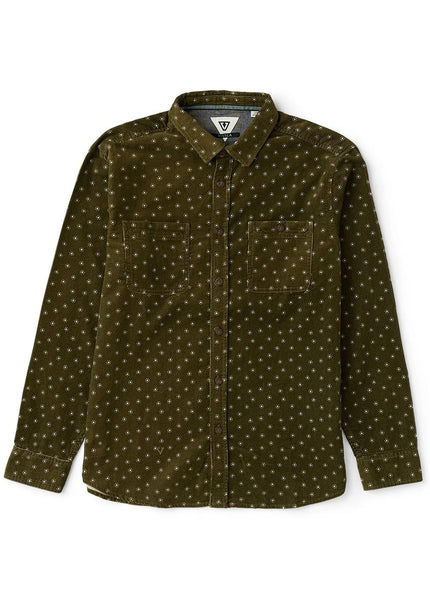 Rails Cord Printed Eco LS Shirt