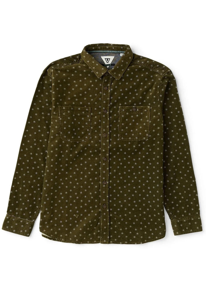 Rails Cord Printed Eco LS Shirt