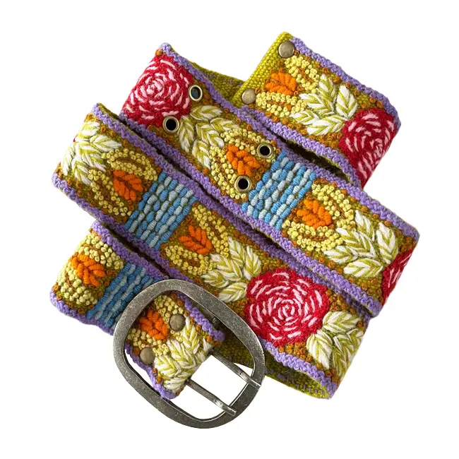 Jenny Krauss Harvest Floral Belt