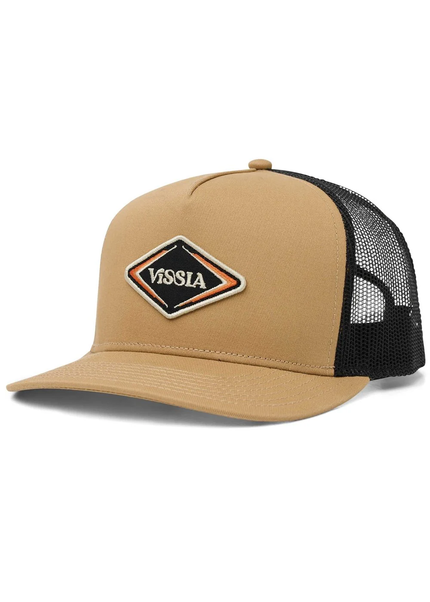 Vissla Solid Sets Eco Hat Trucker Hat | Bronze front