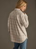 Lt. Tan, Brown & Gray Plaid Button Up