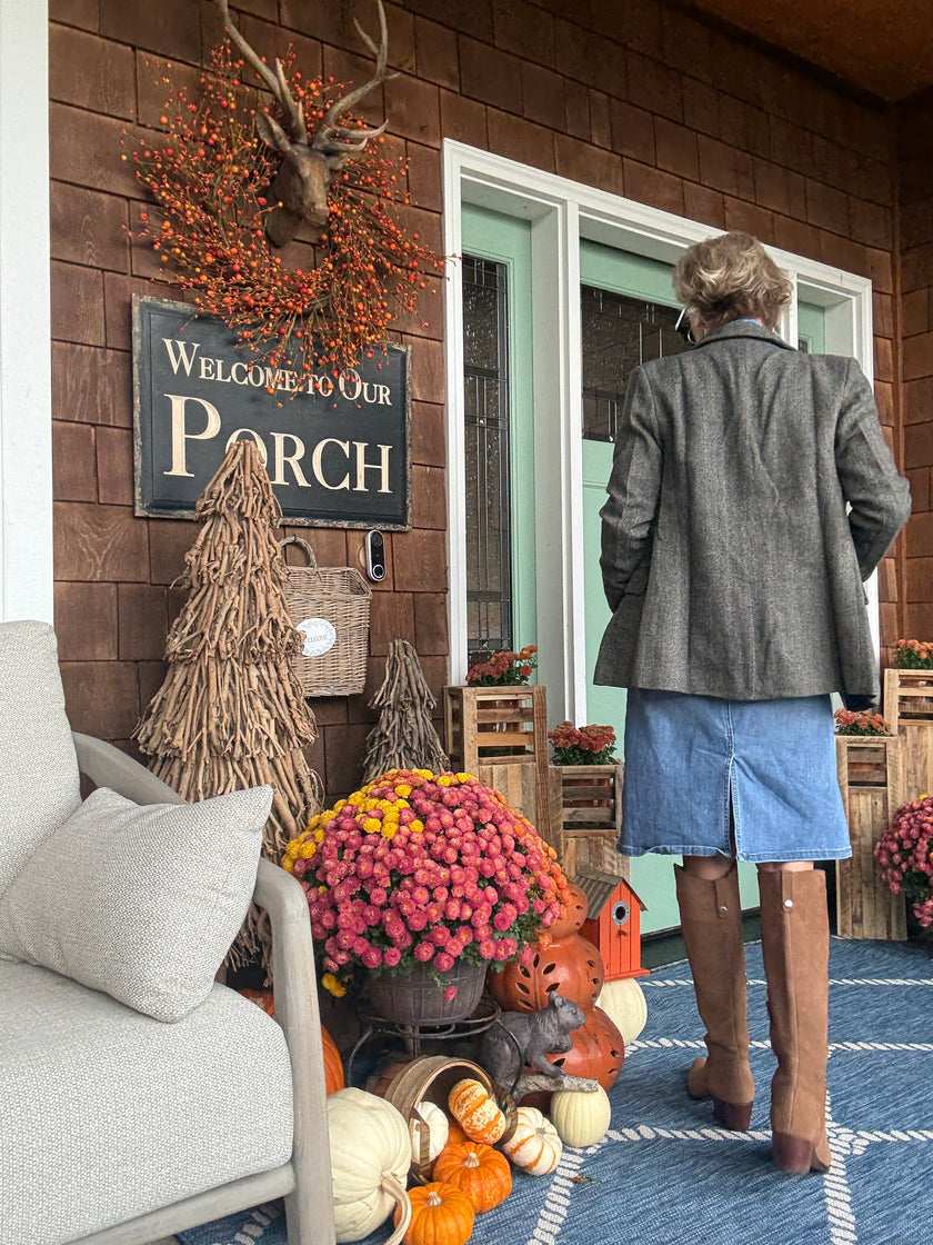 Herringbone Classic Fit Blazer