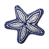 Shaped Starfish Hook Pillow-Navy - Kate Nelligan