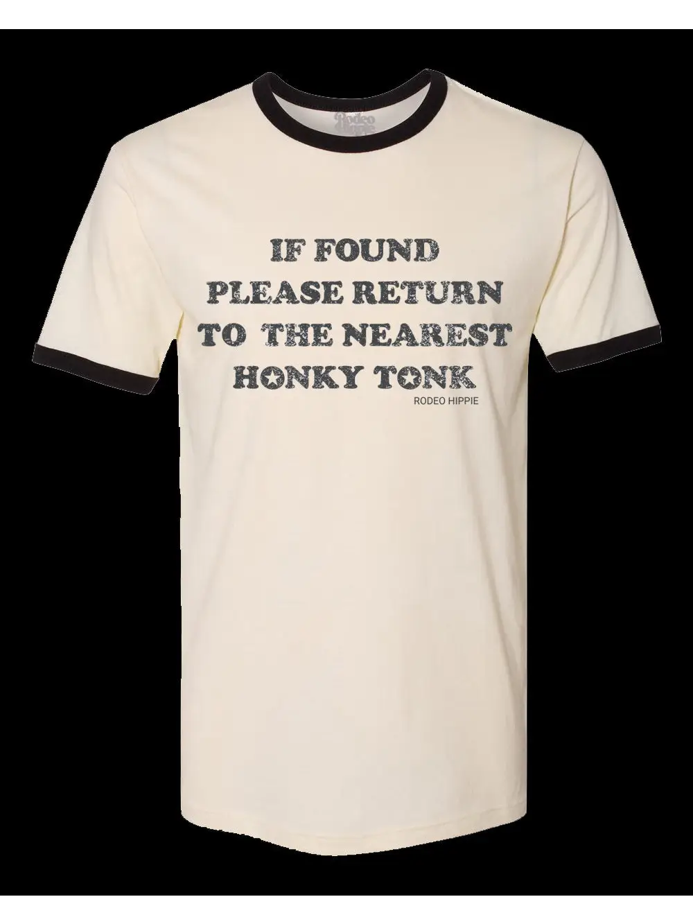 Return To Honky Tonk Unisex Ringer Tee stock image