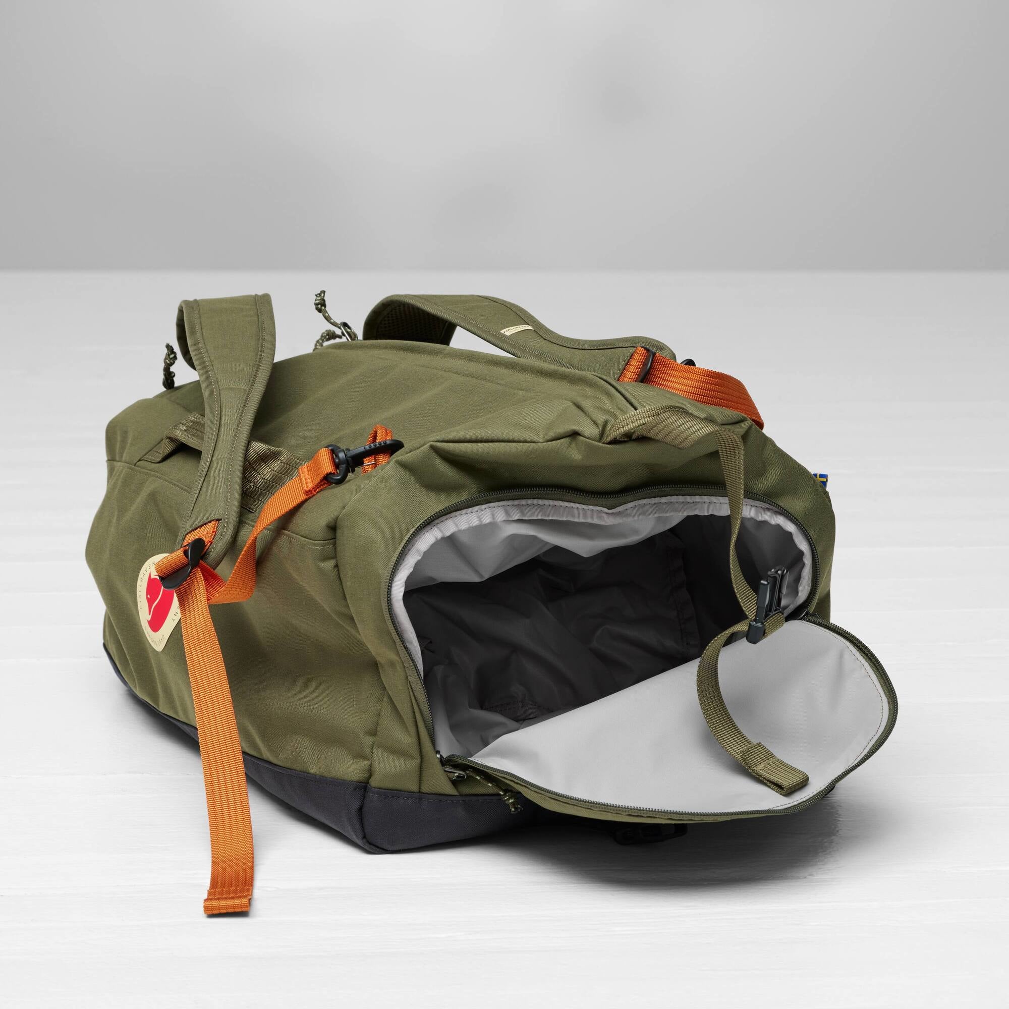 Fjallraven Färden Duffel 50 top/inside