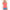 V NECK SS FITTED GARMENT DYED RIB Top coral