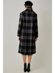 Tricia Long Plaid Coat