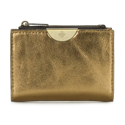 Busalla Wallet - Vintage Distressed Metallic