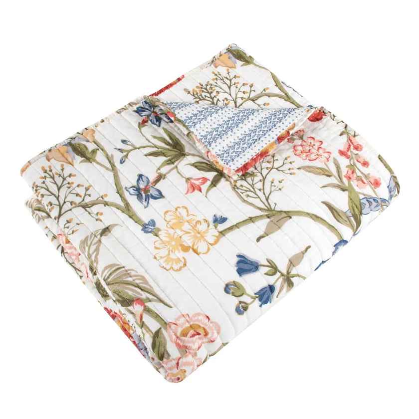 Maileen Quilted Throw-Multi