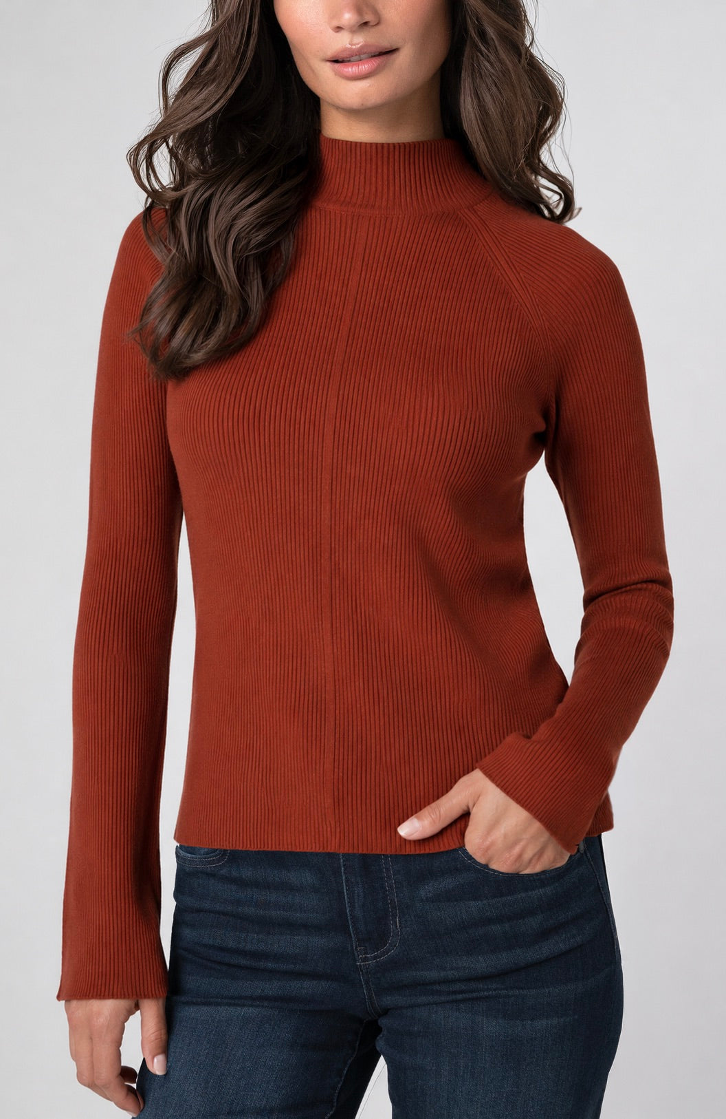 Shellys Ribbed LS Turtleneck