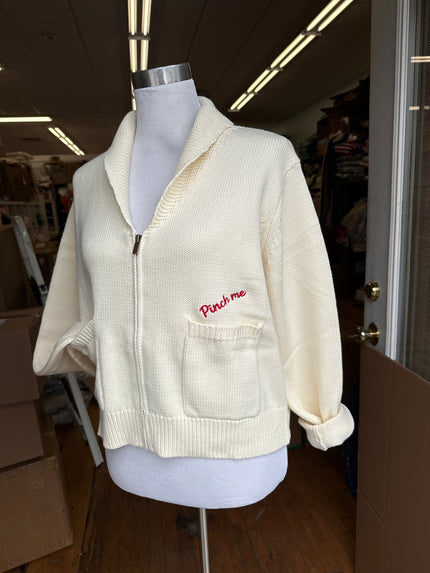 Pinch Me Zip Up Cardigan