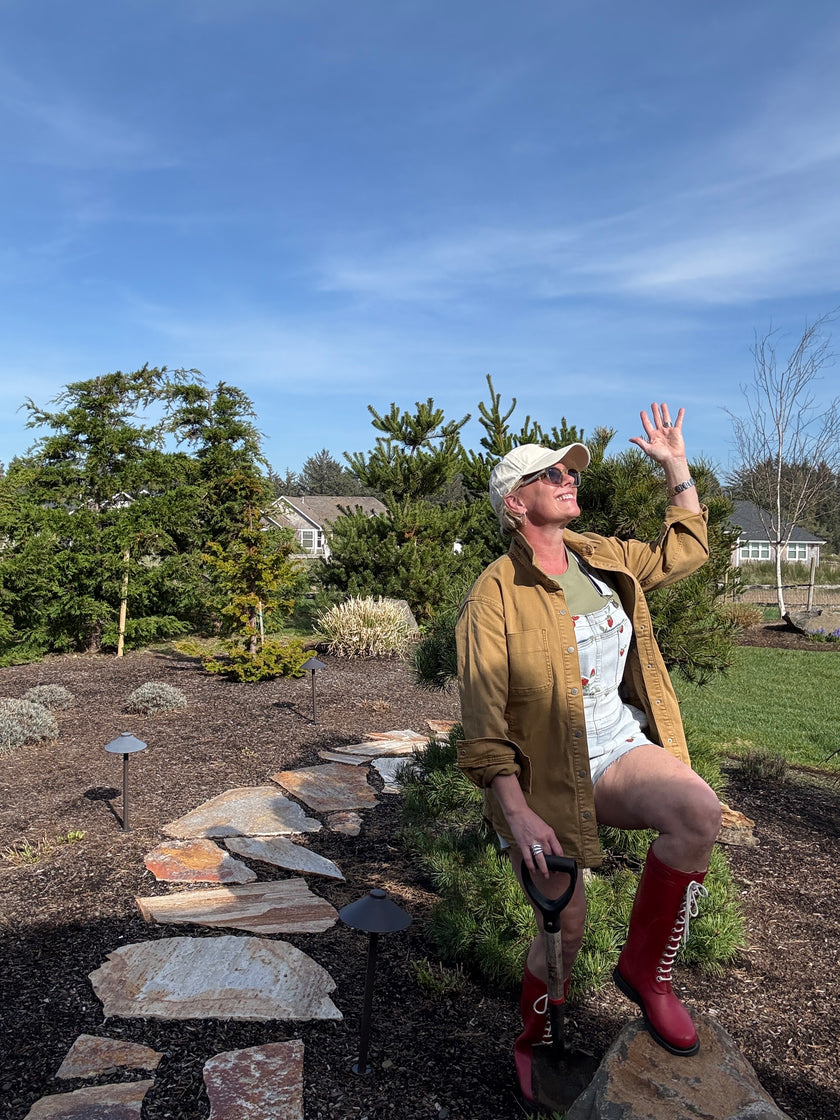 Women's LuxTwill Overshirt rachelle side