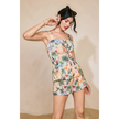 Cabana Crush Linen Romper monaco front
