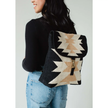 Black, Cream & Tan Aztec Backpack