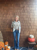 MID RISE FLARE WITH PATCH PK AND TROUSER HEM DETAILS