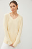 Everlee Classic V-Neck Sweater front