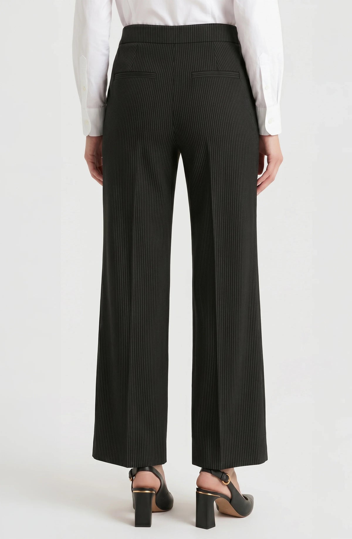 Kayla Pull-On Wide Leg Trouser
