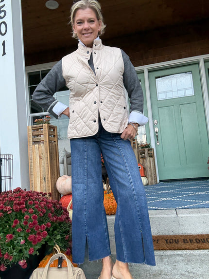 Ilse Jacobsen Beat 01 Quilted Short Vest