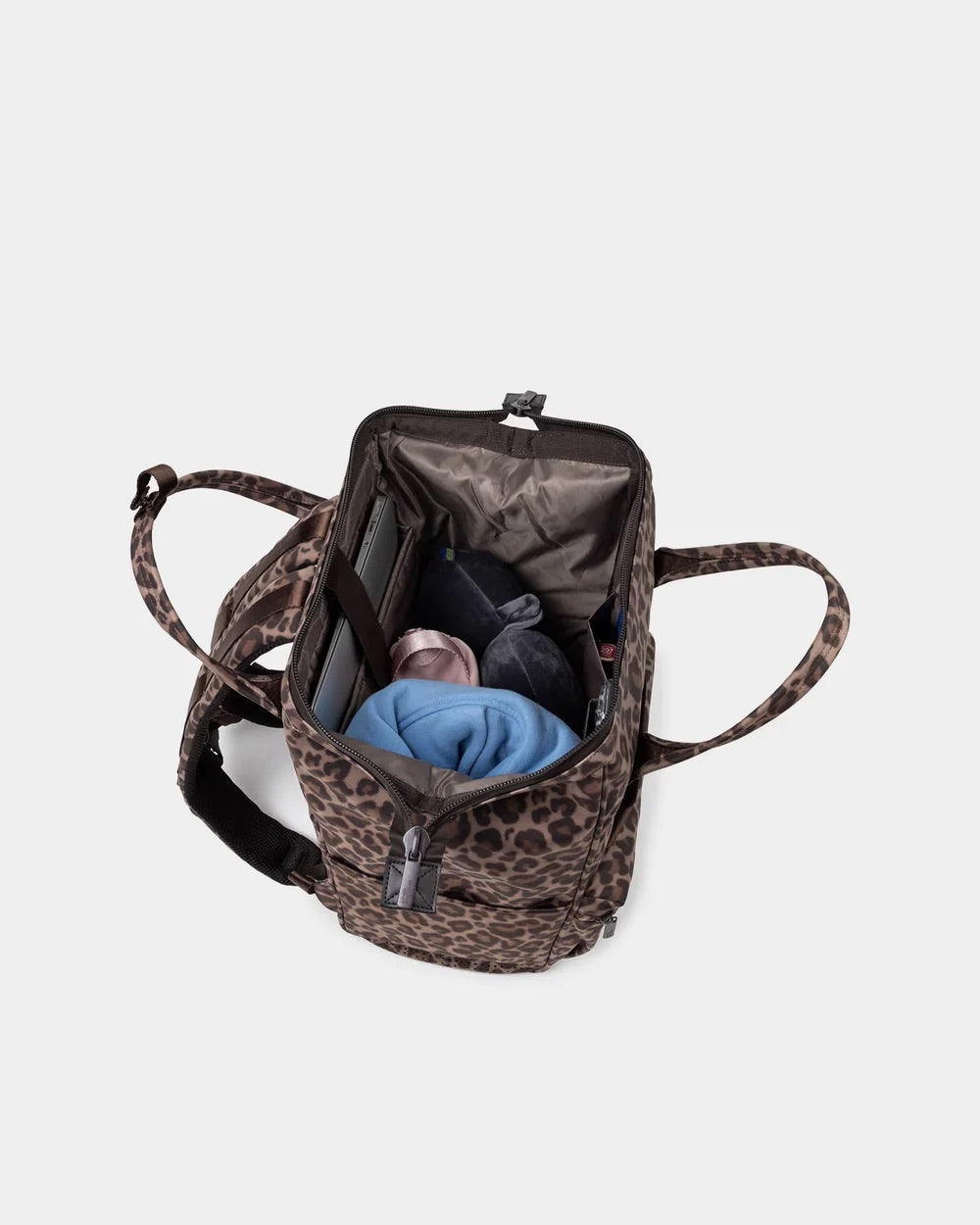 Cascade Backpack Standard Leopard-interior
