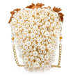 Grapes Galore Beaded and Pearl Cluster of Grapes Handbag back