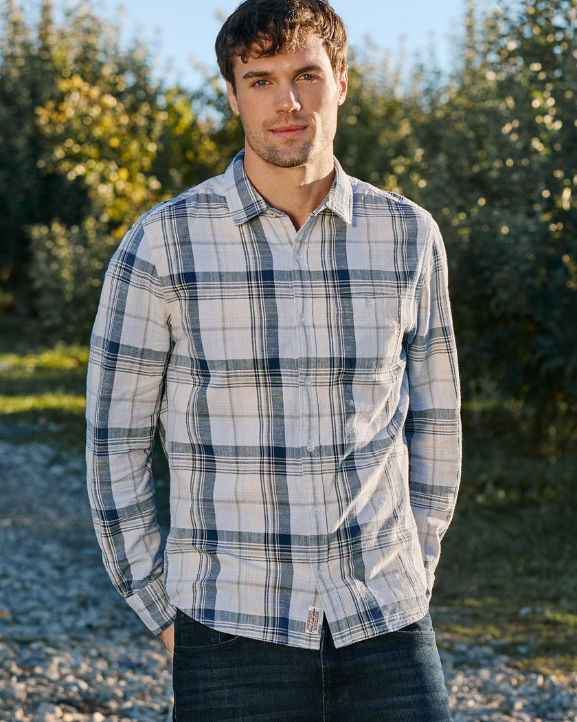 Roswell LS Vintage Wash Shirt front