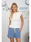 Layla Exposed Seam Knit Top front
