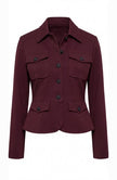 dark oxblood