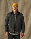 insulated canvas outfitter jacket, peat-front