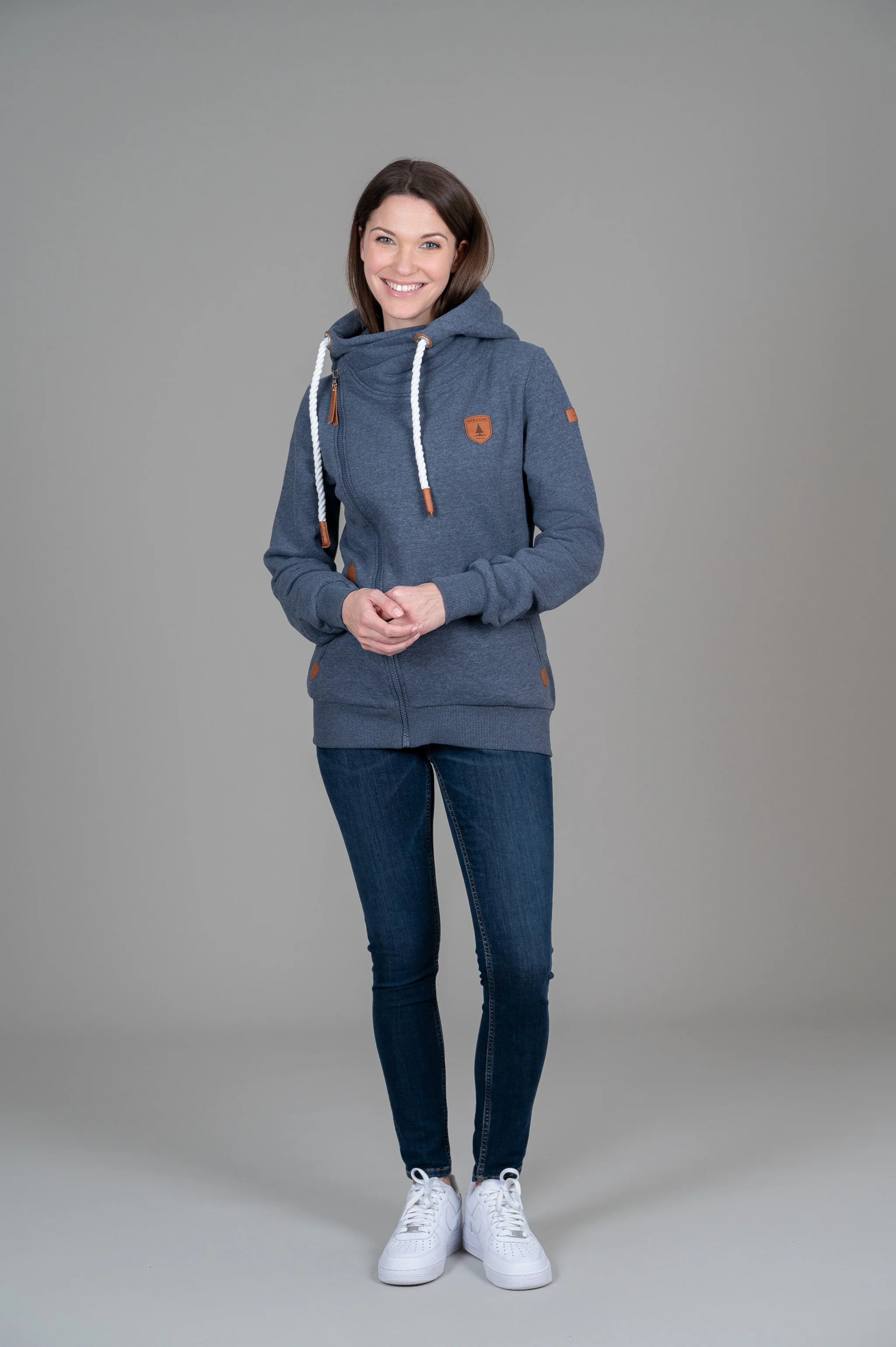 Wanakome Athena Asymmetrical Zip Hoodie