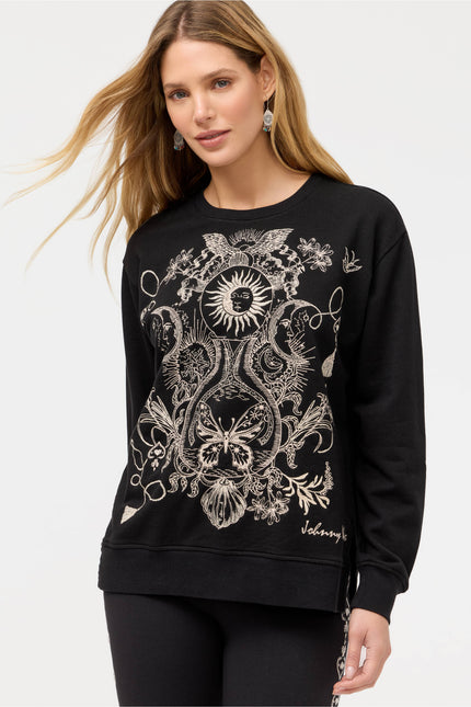 Johnny Was Krysallis  Sweatshirt