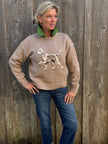 Knit Dog Pointer Sweater