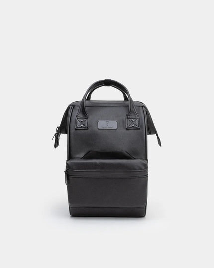 Cascade Backpack Compact black leatherlite