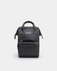 Cascade Backpack Compact Black Leatherlite