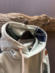 Wanakome Annook II Blanket Stitch Pullover hood front detail