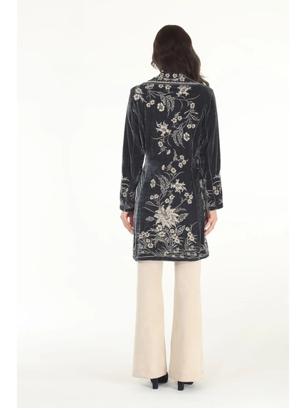 VELVET Coat seaweed back