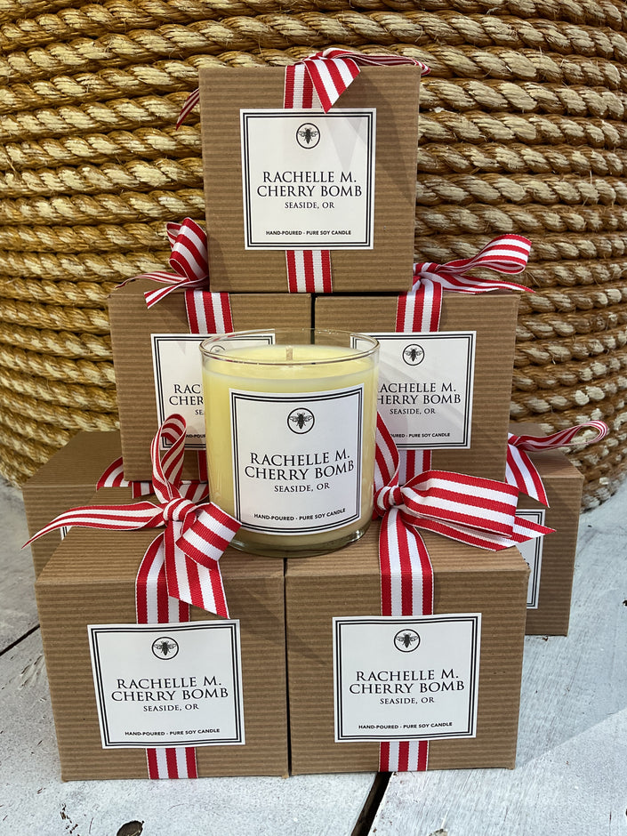 Seaside Cherry Bomb Candle  11oz candle