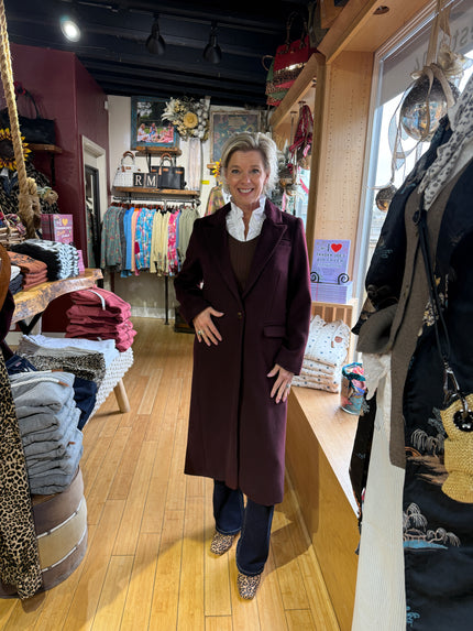 Gabriela Brushed wool Blend Coat