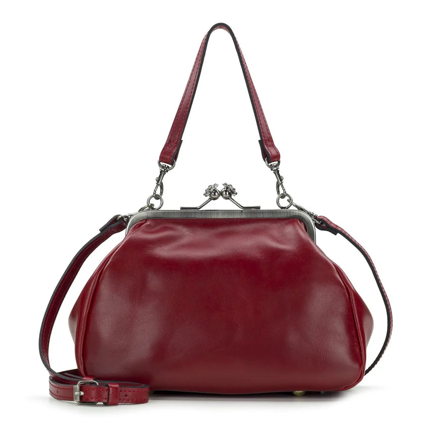 Tabby Frame - Vintage Distressed, red-with straps
