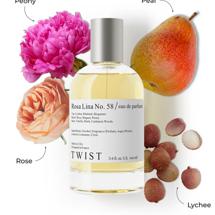 Twist Rosa Lina No. 58 Inspired By P.D. Marly Delina